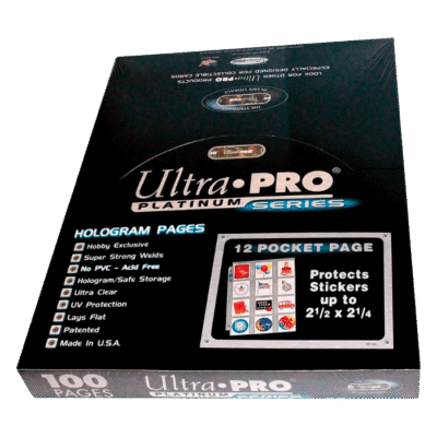 Ultra Pro Platinum Series 12 Pocket Pages