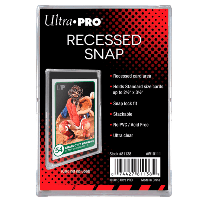 Ultra Pro Recessed Snap