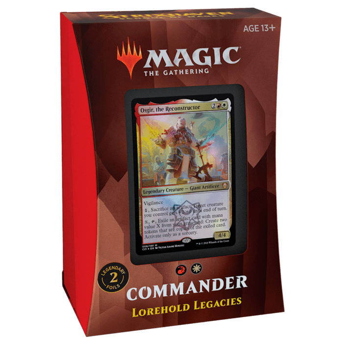 Magic: The Gathering - Strixhaven School Mages Lorehold Legacies - Deck