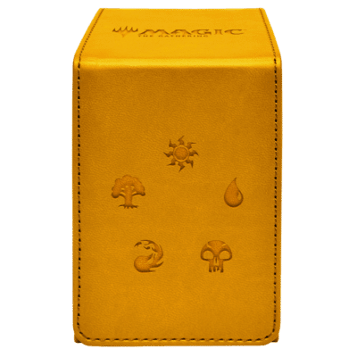 Ultra Pro Alcove Flip Box Mana Gold