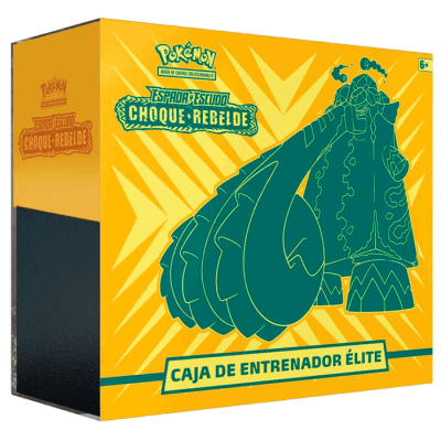 Pokémon Espada y Escudo: Choque Rebelde Caja Entrenador