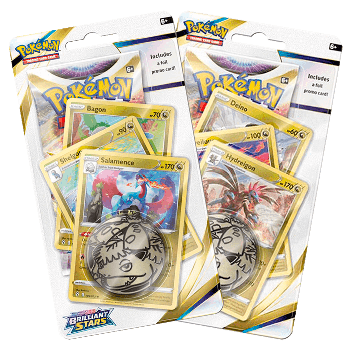 Pokémon Sword & Shield: Brilliant Stars Premium Checklane Blister