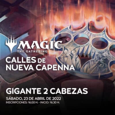 Presentación Calles de Nueva Capenna: Sábado Gigante 2 Cabezas