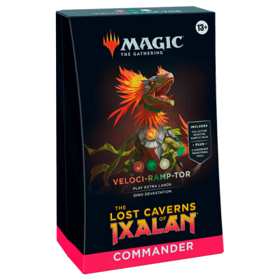 The Lost Caverns of Ixalan Commander Deck: Veloci-Ramp-Tor