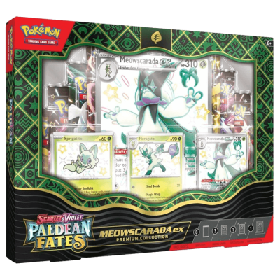 Pokémon Scarlet & Violet Paldean Fates Meowscarada ex Premium Collection