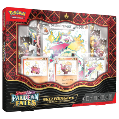 Pokémon Scarlet & Violet Paldean Fates Skeledirge ex Premium Collection