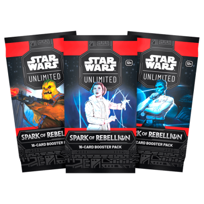 Star Wars Unlimited Spark of Rebellion Sobres