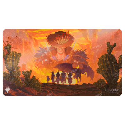 Ultra Pro Playmat Outlaws of Thunder Junction Gang Silhouette ar Enhanced Holofoil