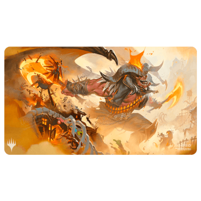 Ultra Pro Playmat Outlaws of Thunder Junction Rakdos, the Muscle