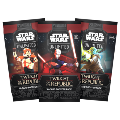Star Wars Unlimited Twilight of the Republic Sobres