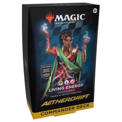 Aetherdrift Commander Deck: Living Energy