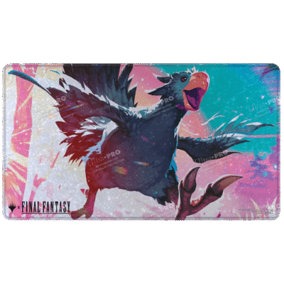 Ultra Pro Playmat Final Fantasy Chocobo Black Holofoil
