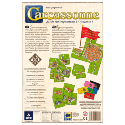 Carcassonne Expansiones Reunidas