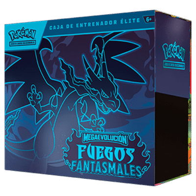 Pokémon Megaevolución Fuegos Fantasmales Elite Trainer Box