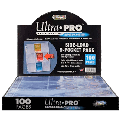 Ultra Pro Platinum Series 9 Pocket Side Load Pages
