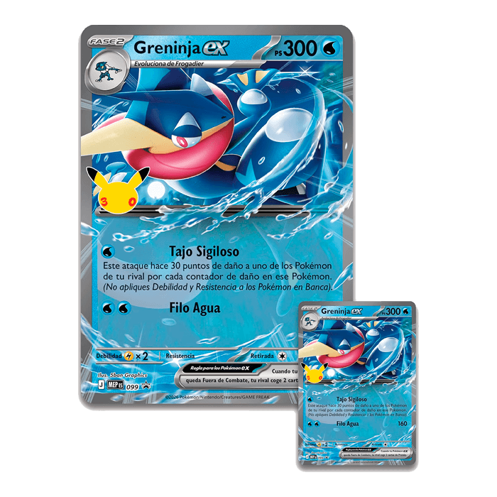 Pokémon 30 Aniversario Colección Greninja ex - Imagen 2