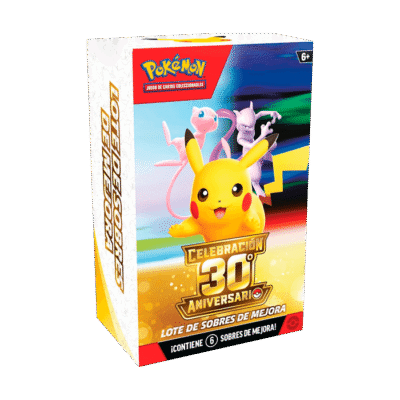 Pokémon 30 Aniversario Lote de Sobres de Mejora